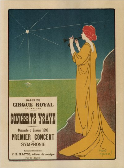 Concerts Ysaÿe by Henri Georges Meunier