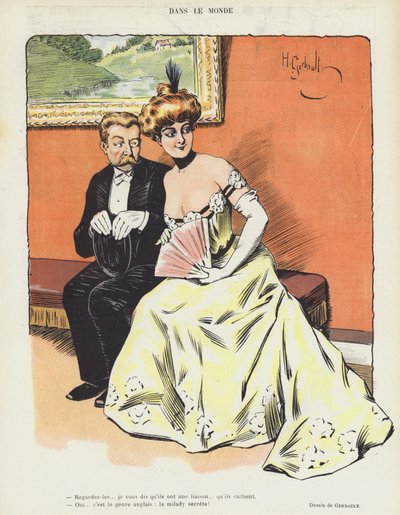 Illustration for Le Rire by Henri Gerbault