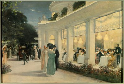 Dinner at Pre Catelan by Henri Gervex