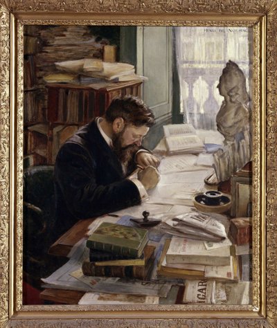 Portrait of Pierre de Nolhac by Henri Girault De Nolhac