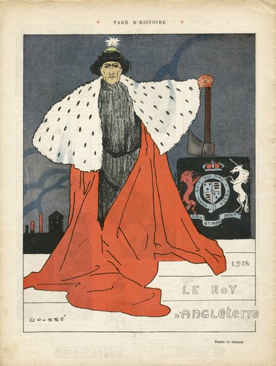 Illustration of Henri Gousse in Le Rire by Henri Gousse