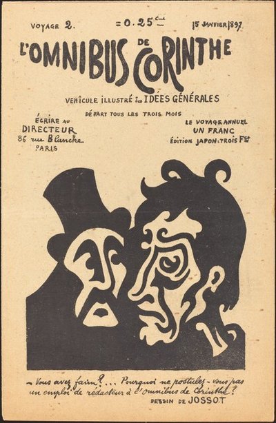 Omnibus of Corinth (No. 2, 15 January 1897) by Henri Gustave Jossot, Louis Valtat, and others