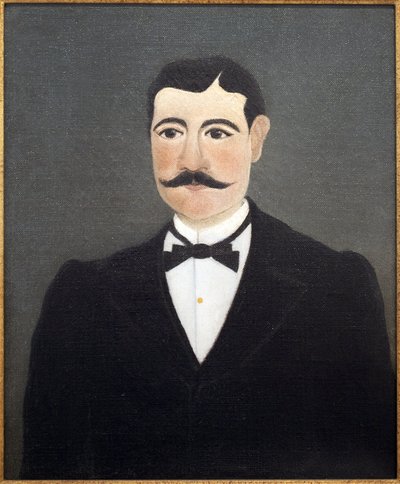 Portrait of Frumence Biche in Plain Clothes by Henri J.F. Rousseau