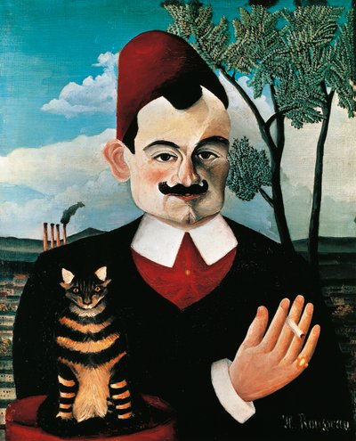 Portrait of Pierre Loti by Henri J.F. Rousseau