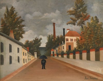 The Outskirts of Paris by Henri Rousseau