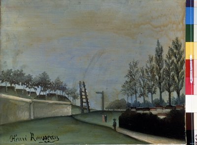 View of Vanves by Henri J.F. Rousseau