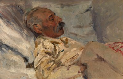 My Ill Grandfather by Henri Jacques Edouard Evenepoel