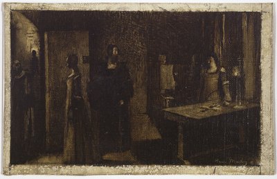 The Crucifix by Henri Jean Guillaume Martin