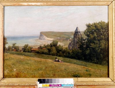 View Taken from the Treport by Henri Joseph Constant Dutilleux