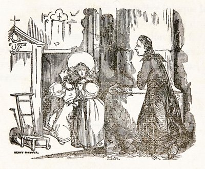The Red and the Black by Stendhal, Title Page from Book 1 by Henri Joseph Dubouchet