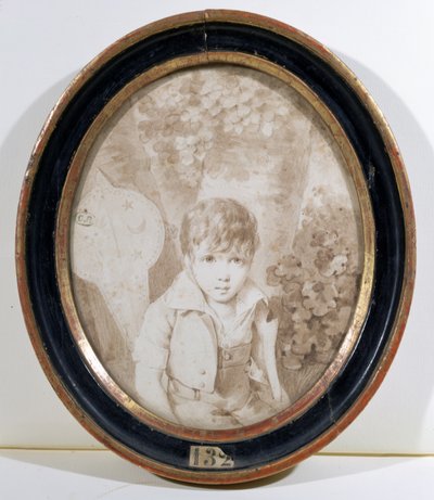 Honore de Balzac aged six, 1805 by Henri Joseph Hesse