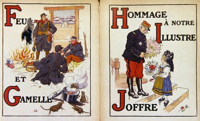 Fire and Mess Tin, and Tribute to Marshal Joffre, Illustration from 