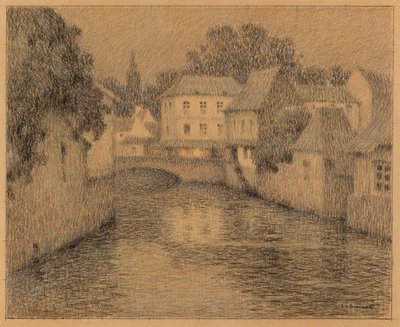 Landscape by Henri Le Sidaner