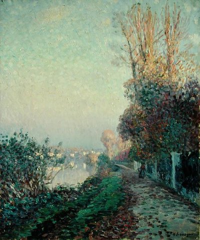 Along the River by Henri Lebasque