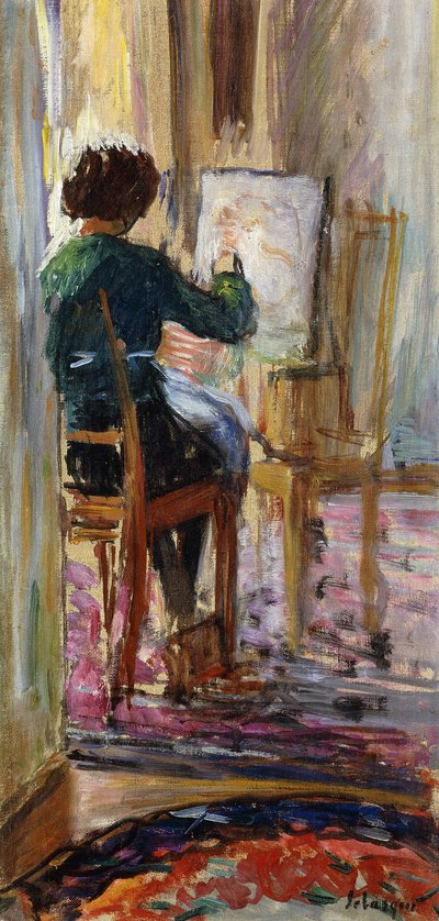 Daughter of the Artist by Henri Lebasque