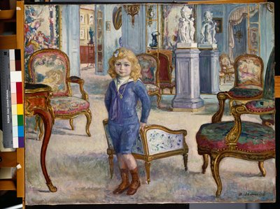 Paul de Camondo at the Hotel de Camondo by Henri Lebasque