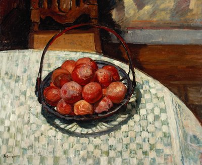 The Basket of Fruit by Henri Lebasque