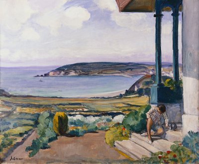 The Garden on the Morgat Bay by Henri Lebasque
