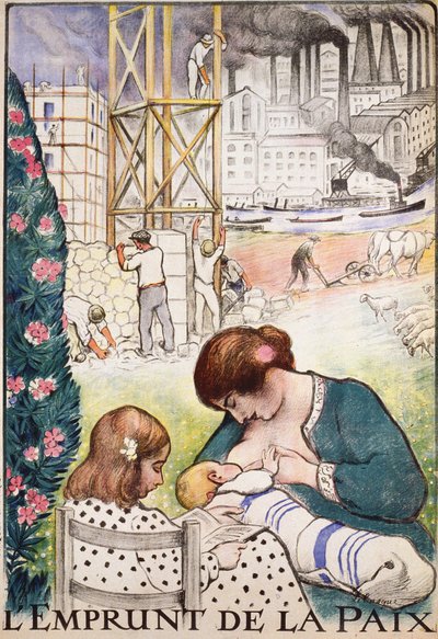 The Loan of Peace - poster by Henri Lebasque (1865-1937) by Henri Lebasque