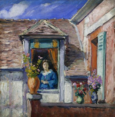Woman at the Window by Henri Lebasque