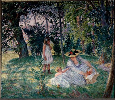 The taste on the grass by Henri Lebasque