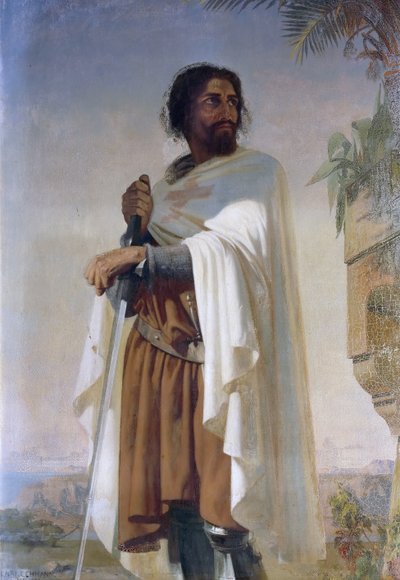 Hugues de Payens, Grand Master of the Knights Templar by Henri Lehmann