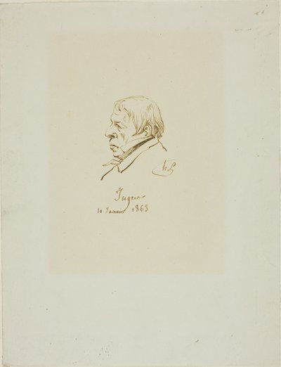 Jean Auguste Dominique Ingres by Henri Lehmann