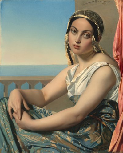 Woman of the "Orient" by Henri Lehmann