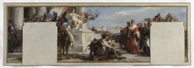 Sketch for the Council Chamber of Pantin Town Hall: The Law by Henri Leopold Levy