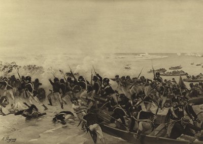 Battle of Aboukir, 1801 by Henri Louis Dupray
