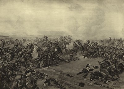 Battle of Waterloo, 1815 by Henri Louis Dupray