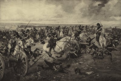 Battle of Waterloo, 1815 (engraving) by Henri Louis Dupray