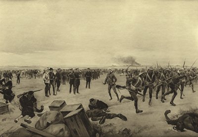 Defence of the Chinese Legation, 1900 by Henri Louis Dupray