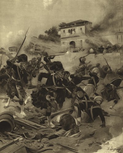Relief of Lucknow by Henri Louis Dupray