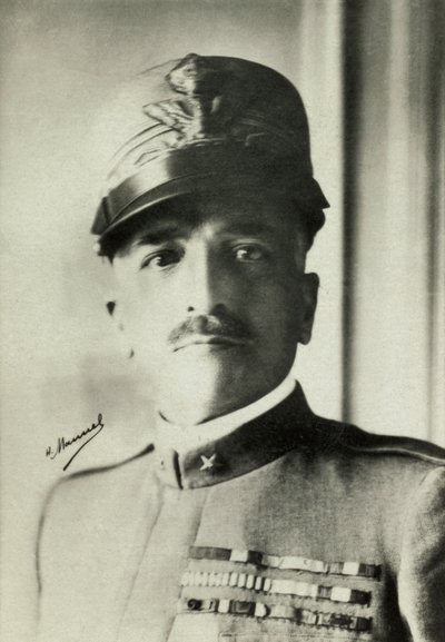 Portrait of Italian General Armando Diaz by Henri Manuel