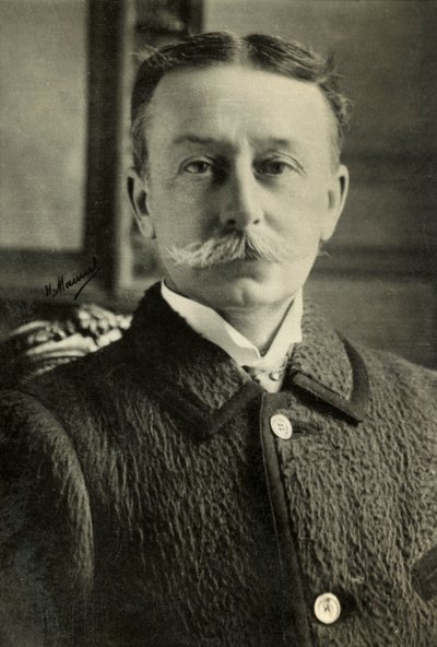 Portrait of Rene Bazin by Henri Manuel