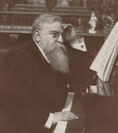 Portrait of the Composer Raoul Pugno by Henri Manuel