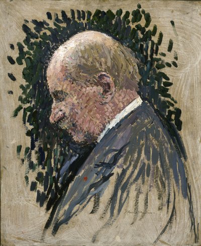 Portrait of the composer Gustave Charpentier by Henri Martin