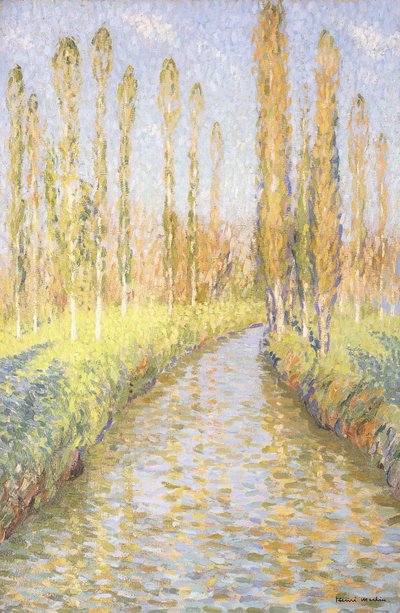 The Bastide du Vert in Autumn by Henri Martin