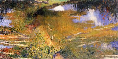 The Green Close to the Bastide du Vert by Henri Martin