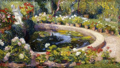 The Pond in Marquayrol by Henri Martin