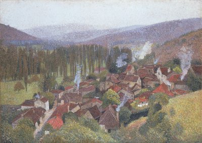 View of the Terrasse de Marquayrol, Labastide du Vert, 1935 by Henri Martin