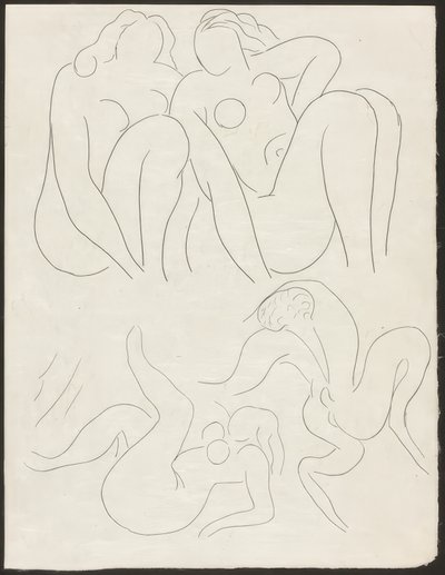 A Faun in the Afternoon, plate fifteen from Poesies de Mallarmé by Henri Matisse