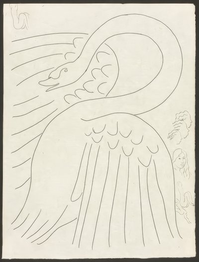 A Few Sonnets: Frontispiece, plate 24 from Poesies de Mallarmé by Henri Matisse