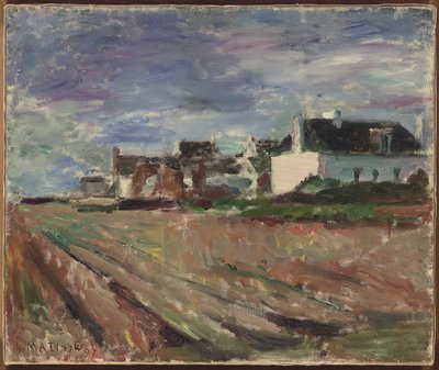 Farms in Brittany, Belle-Île by Henri Matisse