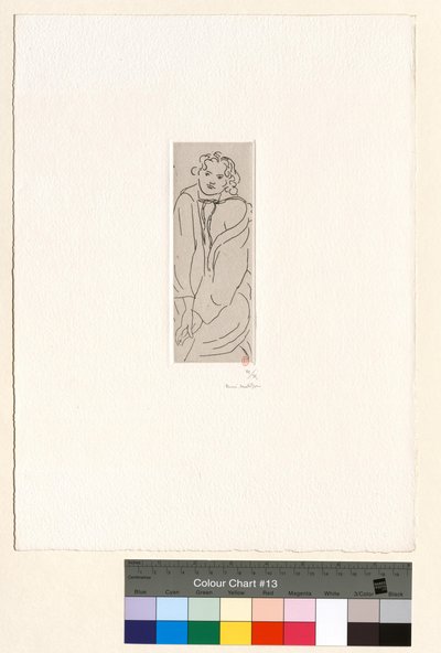 Figure in a Bathrobe by Henri Matisse