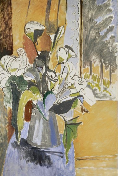 Flowers on the Windowsill by Henri Matisse