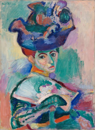 Woman with Hat by Henri Matisse