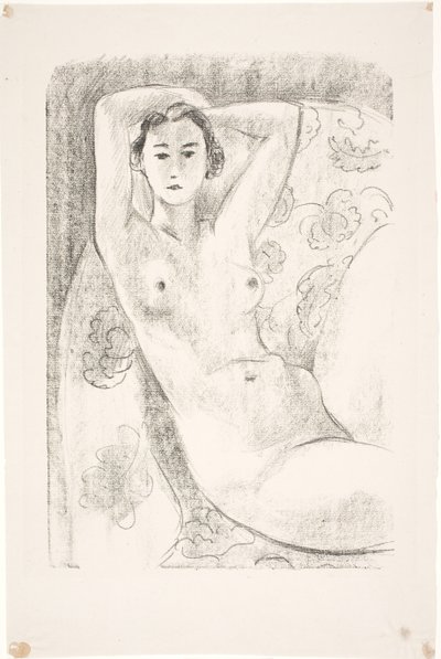 Female Model, Sitting in an Armchair by Henri Matisse