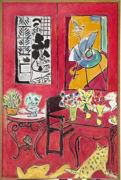 Large Red Interior by Henri Matisse